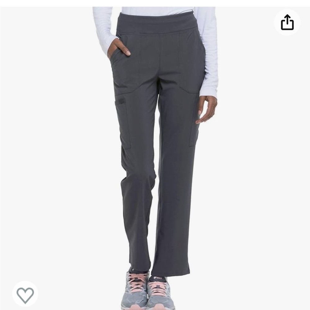 **PETITE** DICKIES ESSENTIALS WOMEN SCRUB PANT - GRAY - PETITE, SIZE L